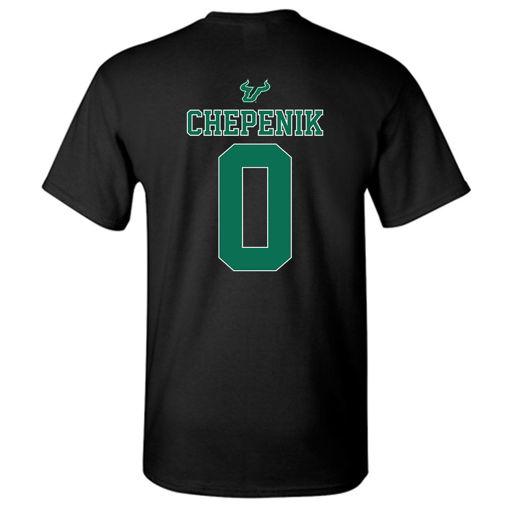 USF - NCAA Women's Lacrosse : Sofia Chepenik - The Debut Win T-Shirt-1