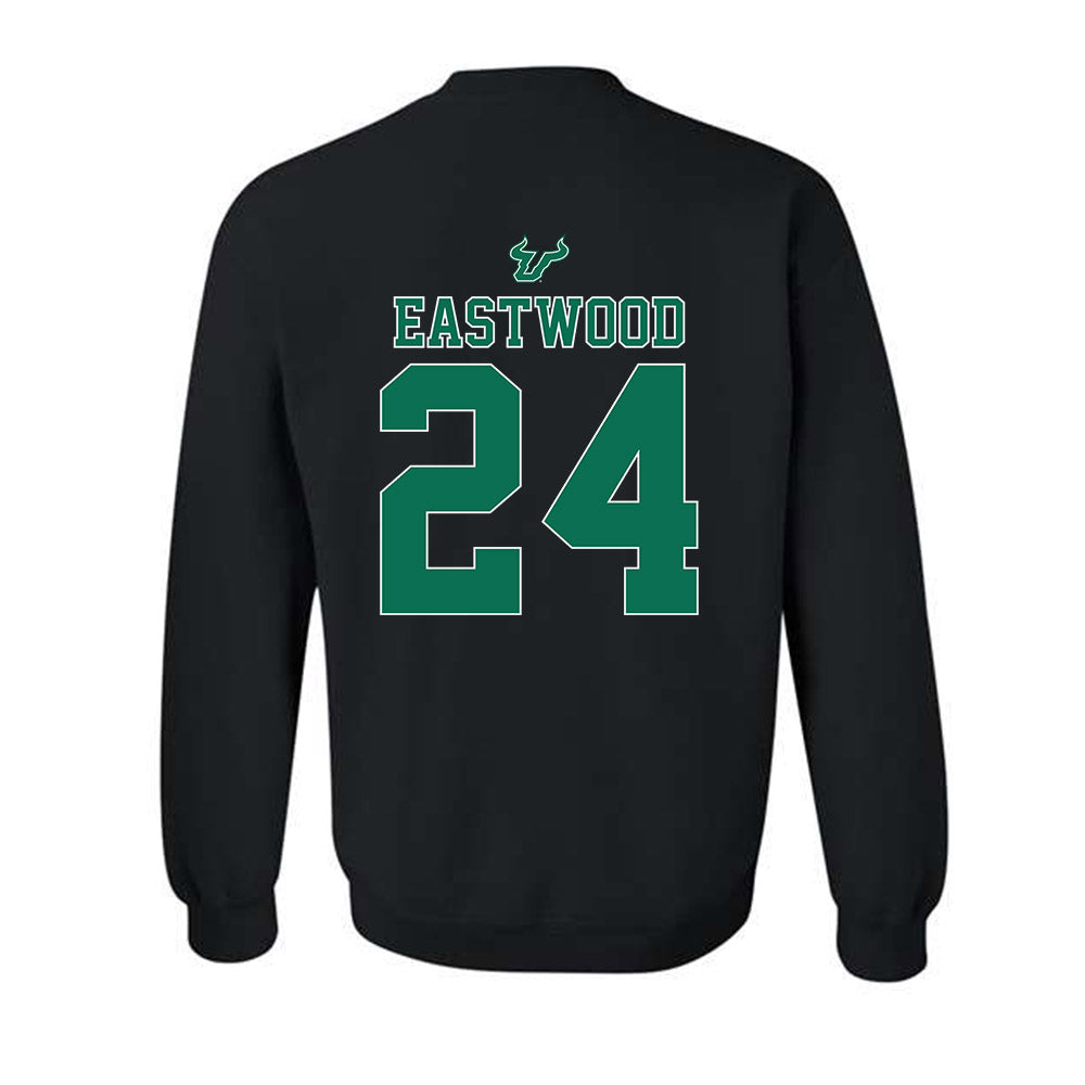 USF - NCAA Women's Lacrosse : Natalie Eastwood - The Debut Win Crewneck Sweatshirt-1
