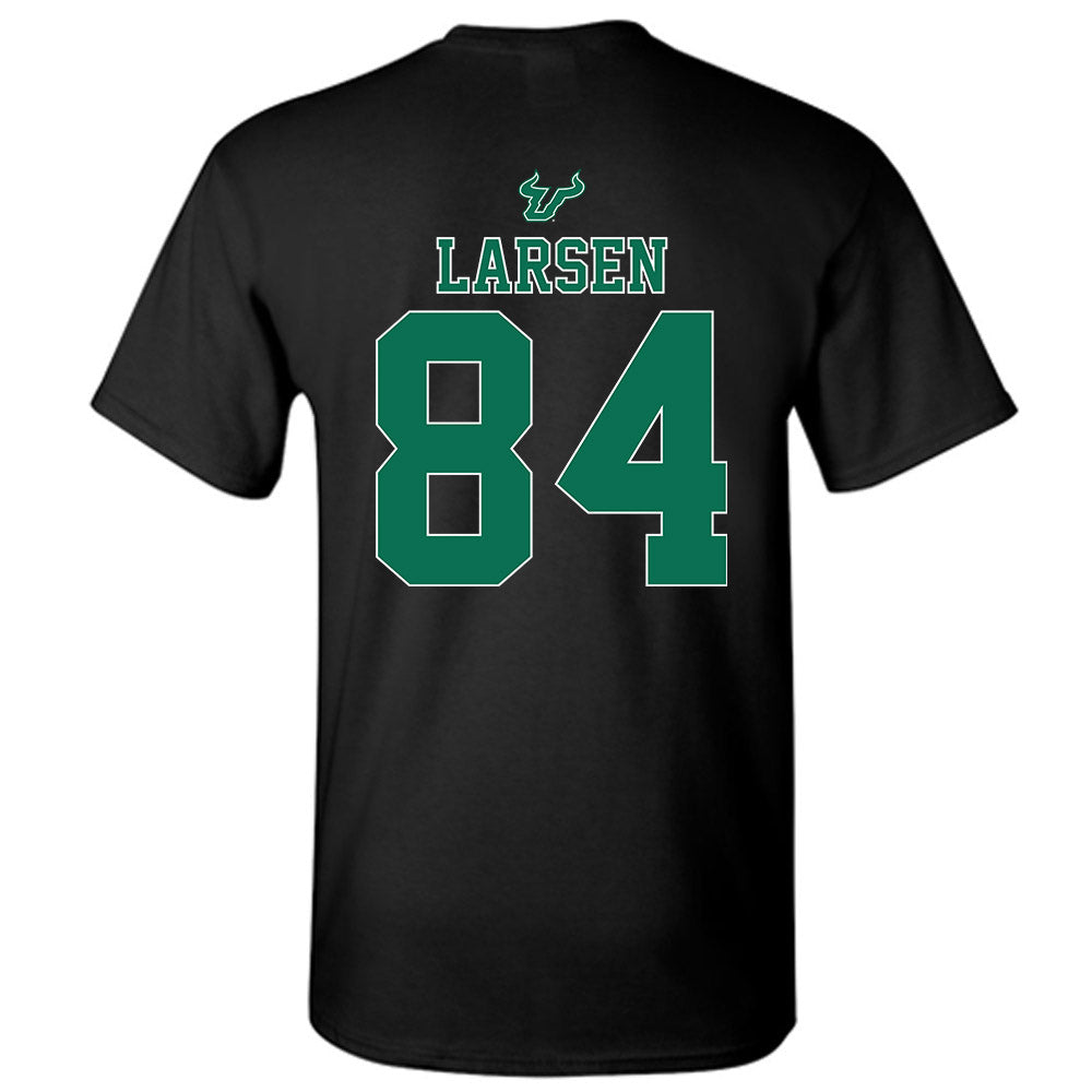 USF - NCAA Women's Lacrosse : Lexi Larsen - The Debut Win T-Shirt-1