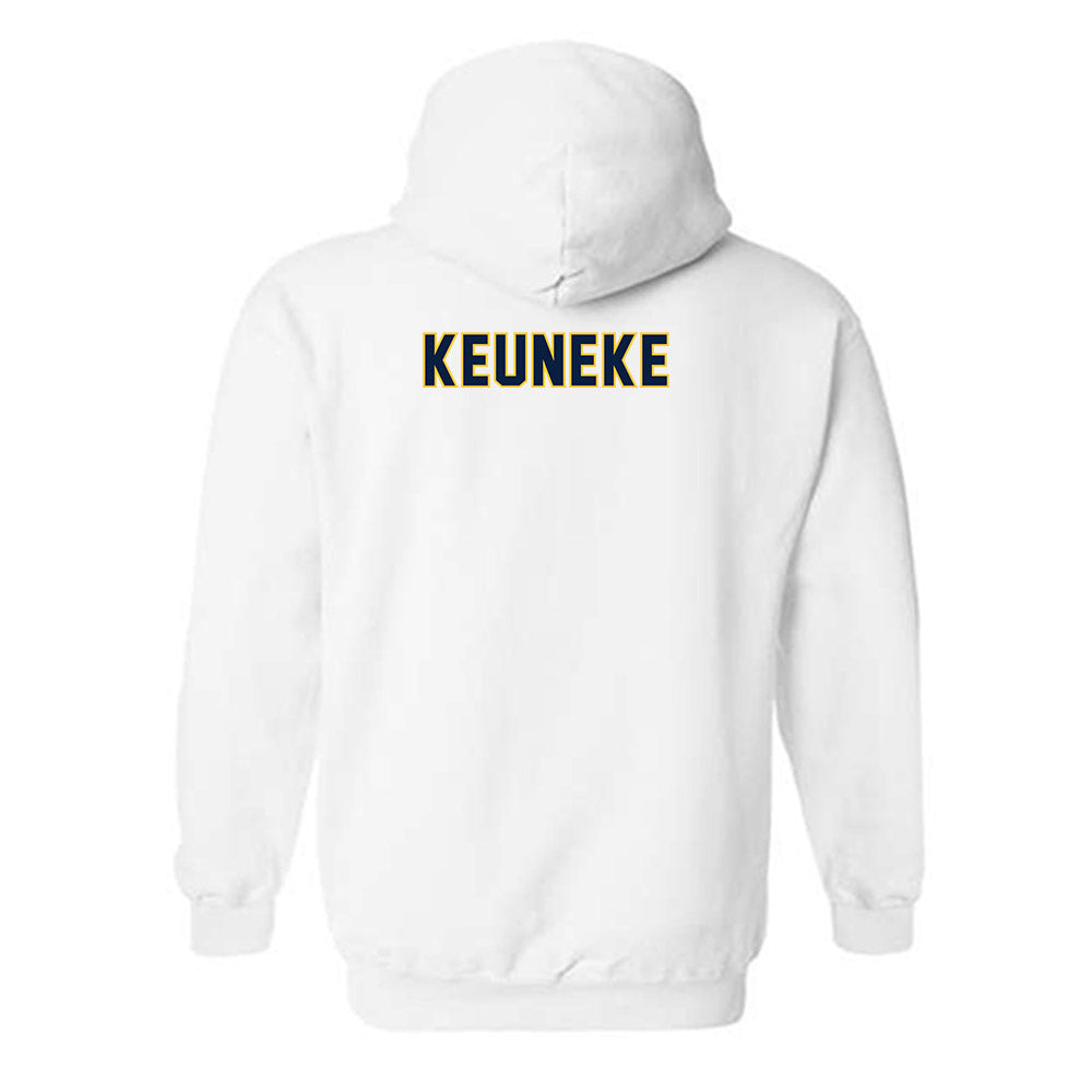 UC Berkeley - NCAA Women's Gymnastics : CJ Keuneke - Sports Shersey Hooded Sweatshirt-1