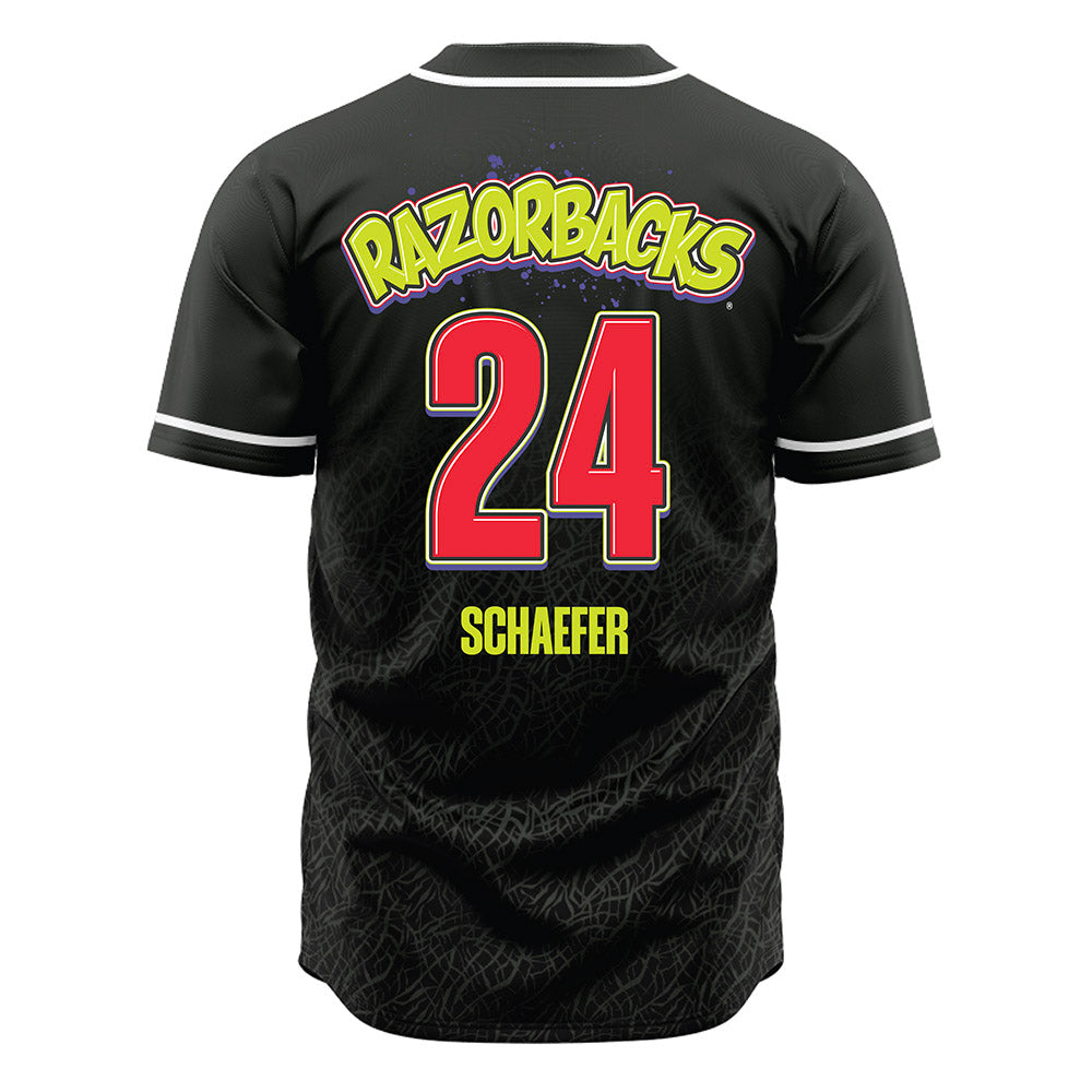 Arkansas - NCAA Baseball : Landon Schaefer - Jersey-1