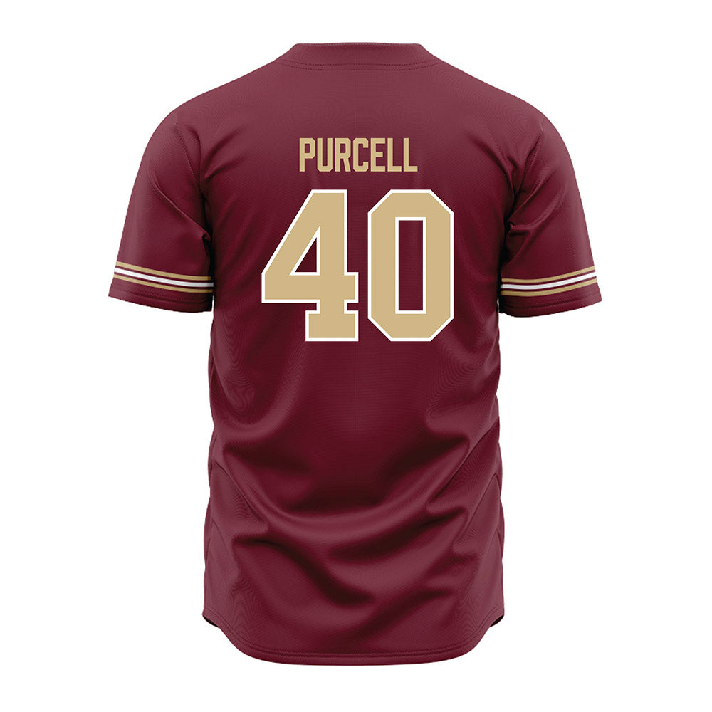 FSU - NCAA Baseball : Brodie Purcell - Garnet Jersey-1