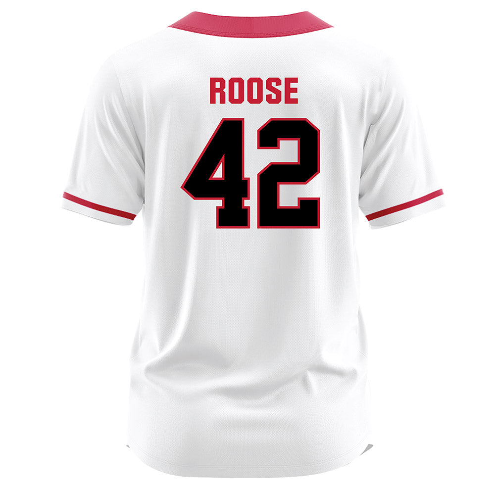 Georgia - NCAA Softball : Keirstin Roose - White Jersey-1