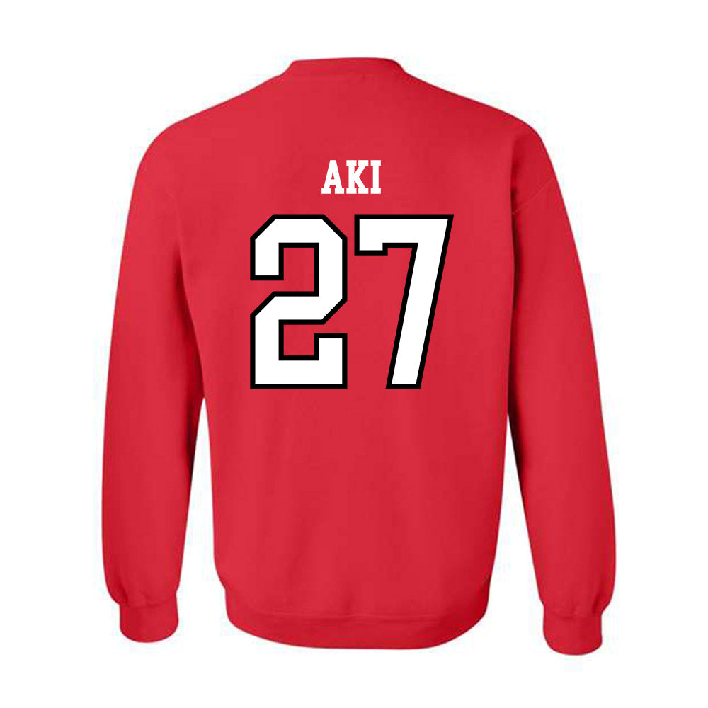 UNLV - NCAA Softball : Charelle Aki - Classic Shersey Crewneck Sweatshirt-1