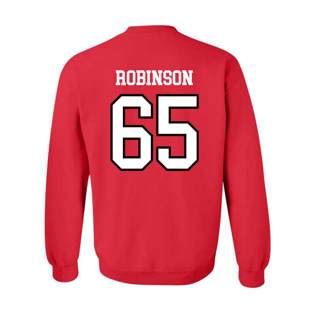 UNLV - NCAA Football : Ace Robinson - Classic Shersey Crewneck Sweatshirt-1