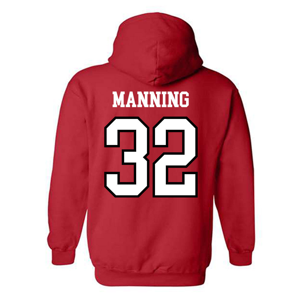 UNLV - NCAA Baseball : LJ Manning - Classic Shersey Hooded Sweatshirt-1