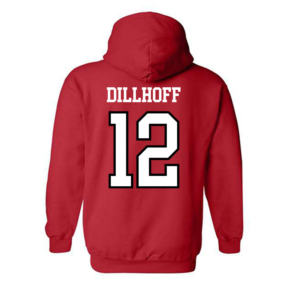 UNLV - NCAA Baseball : Parker Dillhoff - Classic Shersey Hooded Sweatshirt-1