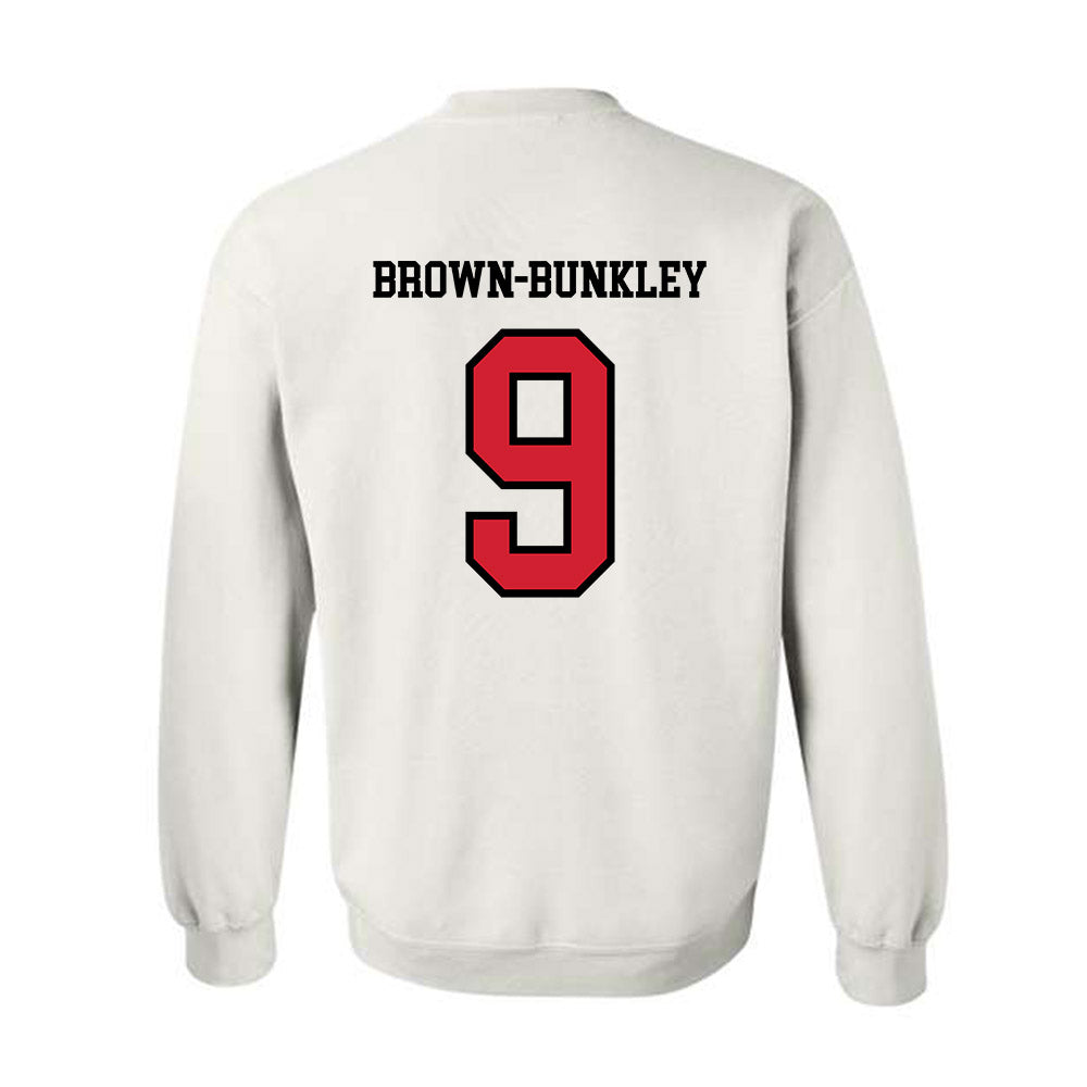 UNLV - NCAA Football : Aamaris Brown-Bunkley - Classic Shersey Crewneck Sweatshirt-1