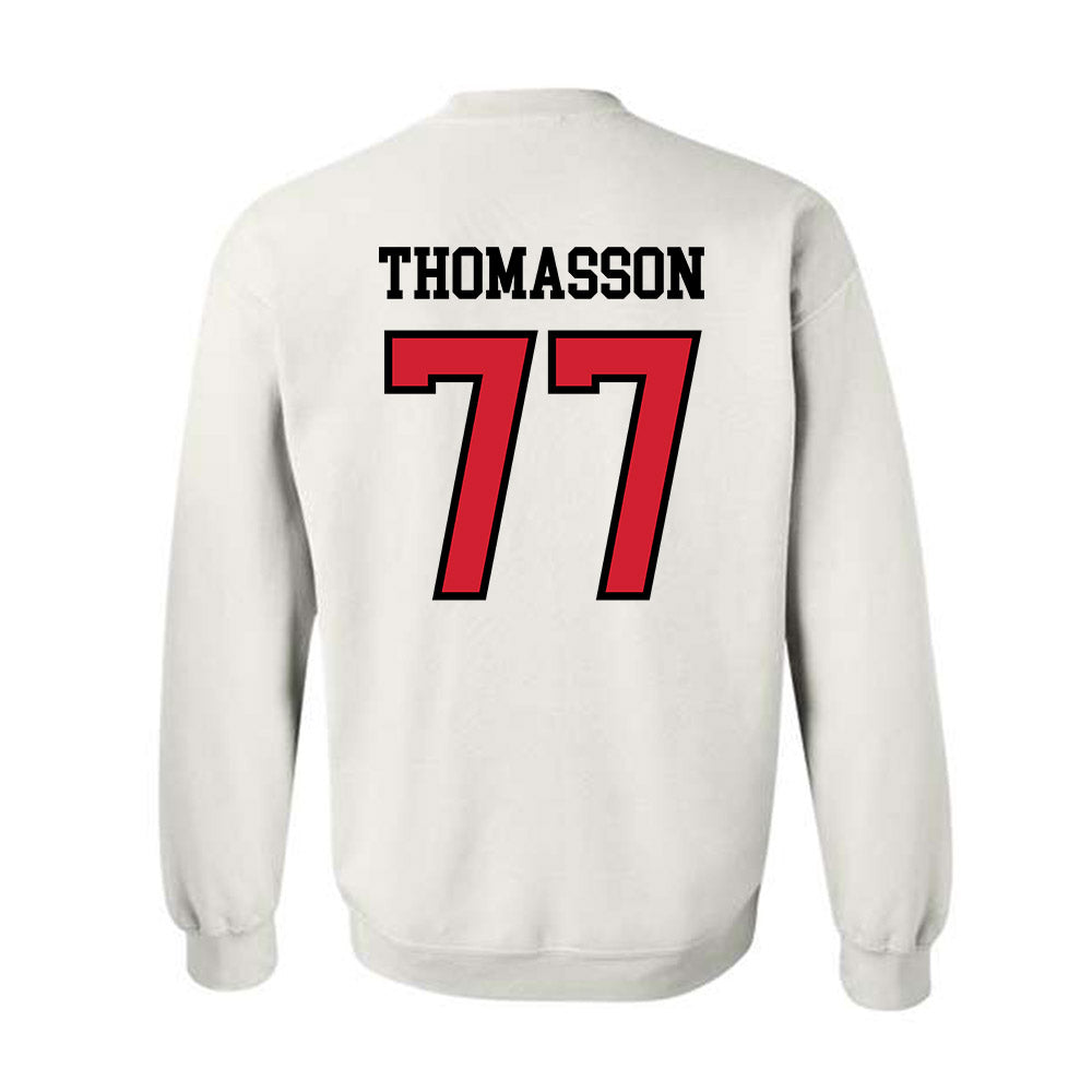 UNLV - NCAA Football : Colton Thomasson - Classic Shersey Crewneck Sweatshirt-1