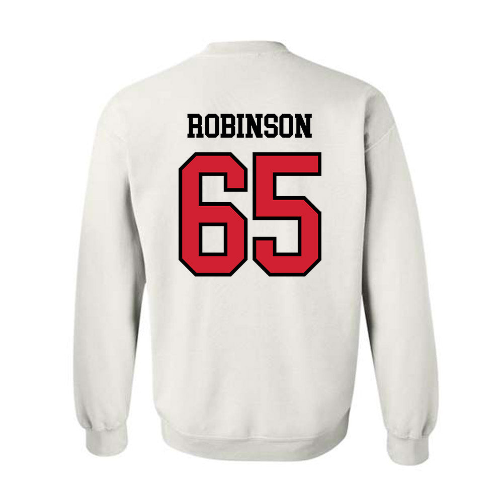 UNLV - NCAA Football : Ace Robinson - Classic Shersey Crewneck Sweatshirt-1