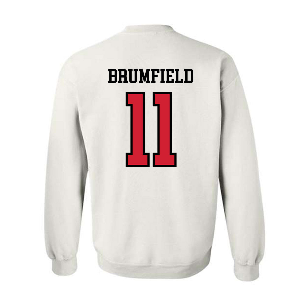 UNLV - NCAA Men's Basketball : Xavier Brumfield - Classic Shersey Crewneck Sweatshirt-1