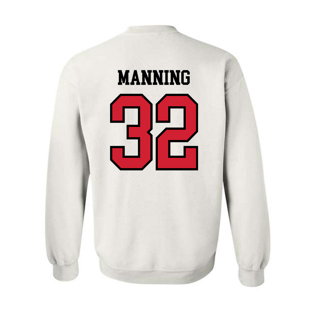 UNLV - NCAA Baseball : LJ Manning - Classic Shersey Crewneck Sweatshirt-1