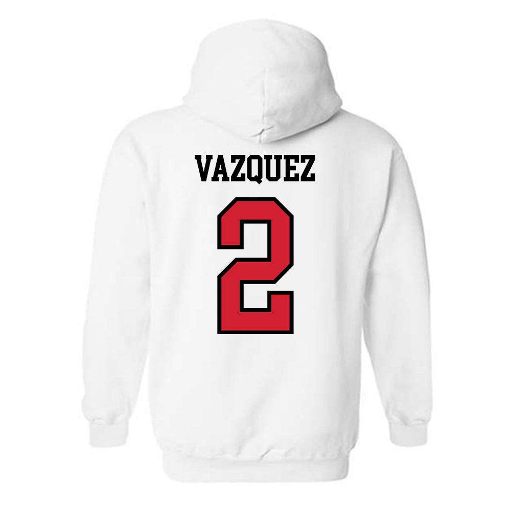 UNLV - NCAA Men's Soccer : Manuel Vazquez - Classic Shersey Hooded Sweatshirt-1