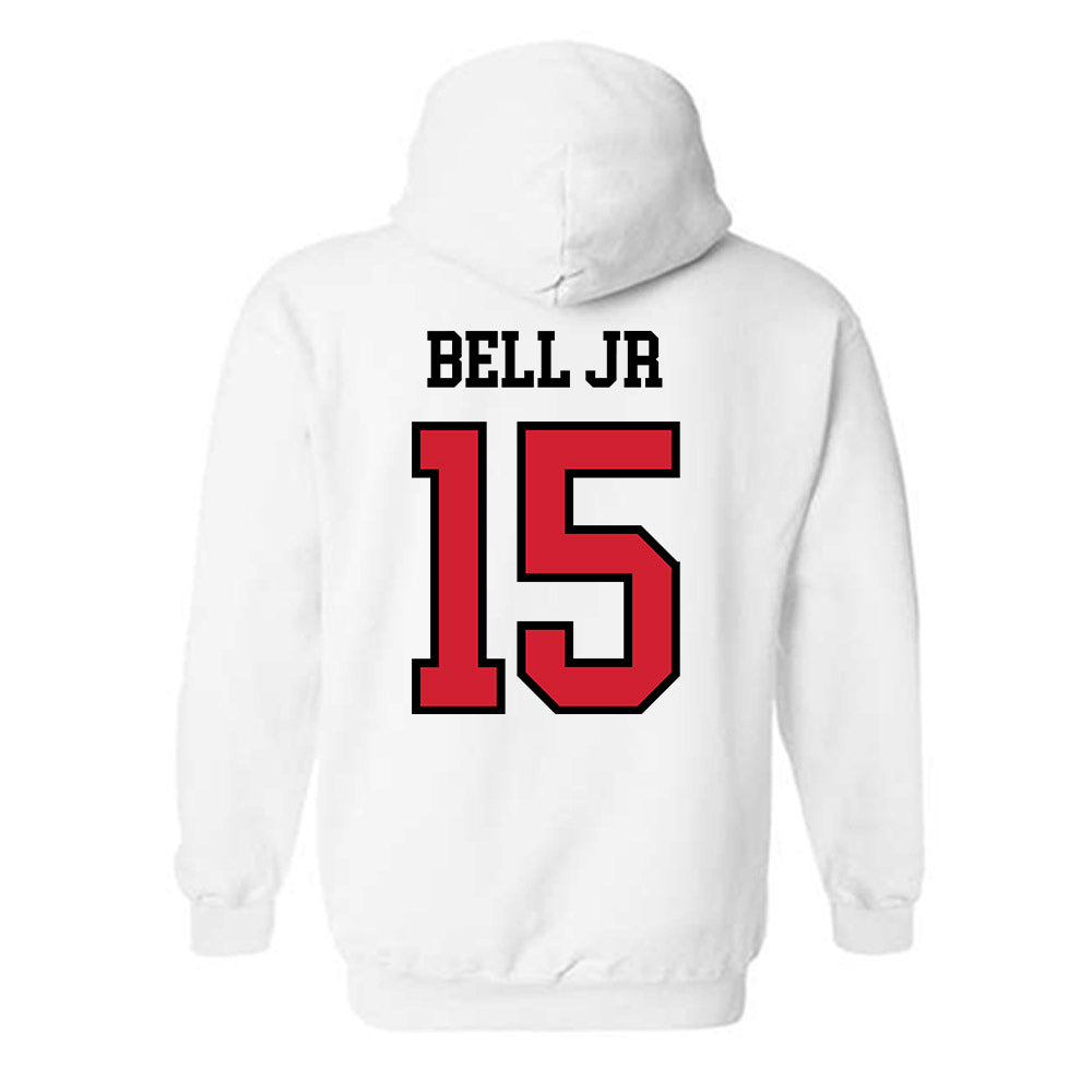 UNLV - NCAA Football : Tatum Bell jr - Classic Shersey Hooded Sweatshirt-1