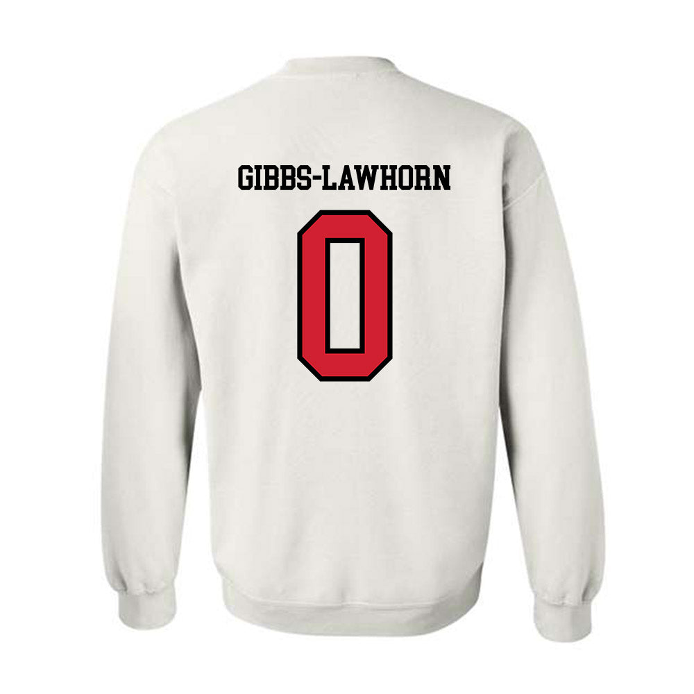 UNLV - NCAA Men's Basketball : Dra Gibbs-Lawhorn - Classic Shersey Crewneck Sweatshirt-1
