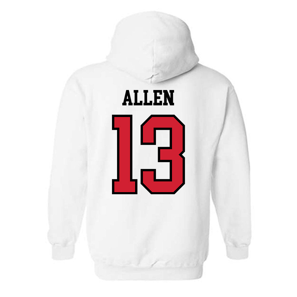 UNLV - NCAA Football : Jaylen Allen - Classic Shersey Hooded Sweatshirt-1