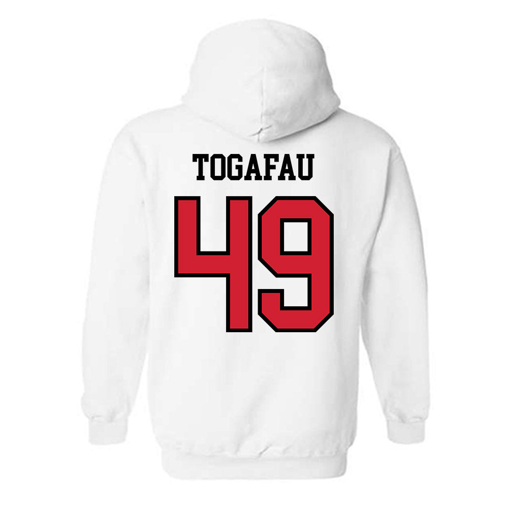 UNLV - NCAA Football : Kal-El Togafau - Classic Shersey Hooded Sweatshirt-1
