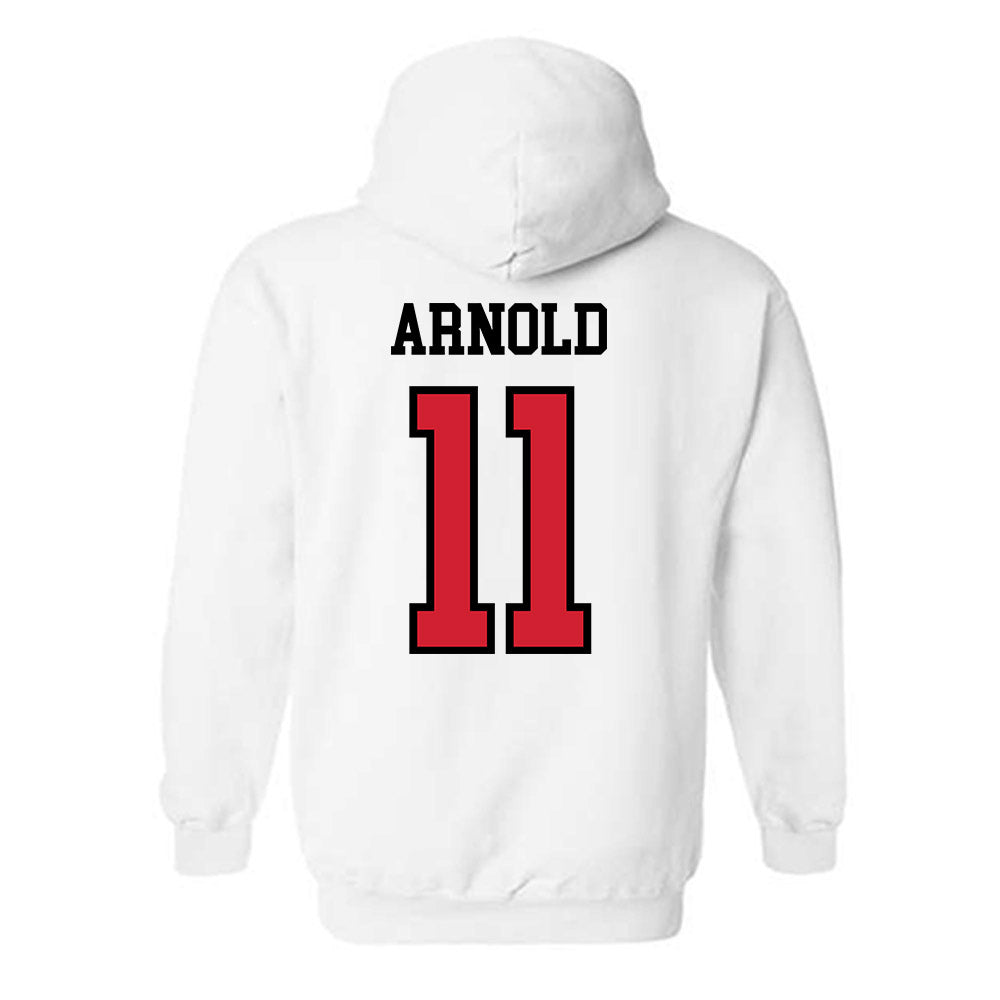 UNLV - NCAA Football : Jackson Arnold - Classic Shersey Hooded Sweatshirt-1