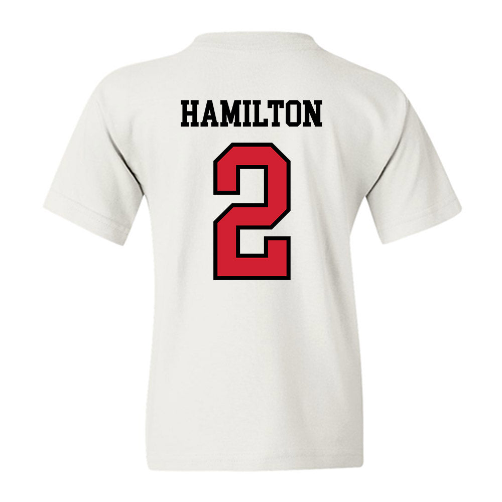 UNLV - NCAA Men's Basketball : Kimani Hamilton - Classic Shersey Youth T-Shirt-1