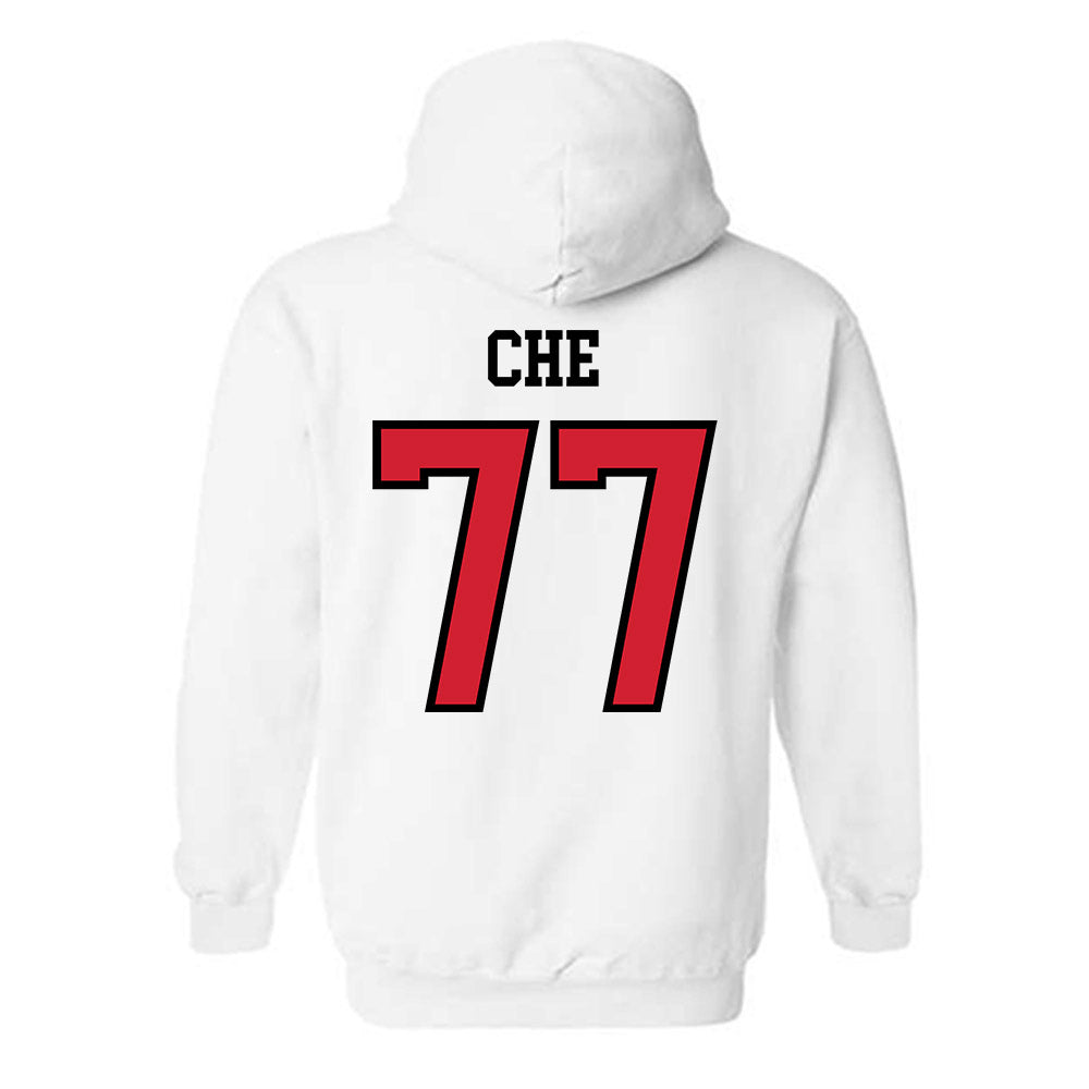 UNLV - NCAA Men's Basketball : Myles Che - Classic Shersey Hooded Sweatshirt-1