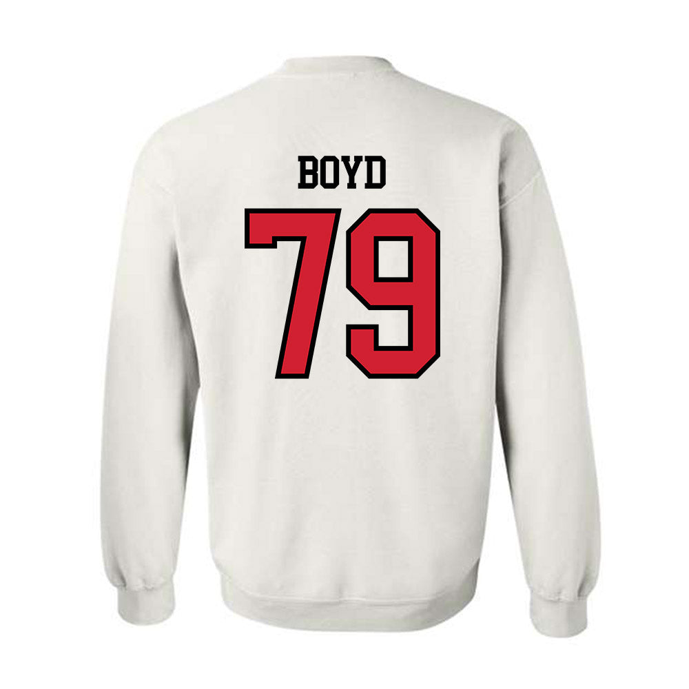 UNLV - NCAA Football : Austin Boyd - Classic Shersey Crewneck Sweatshirt-1
