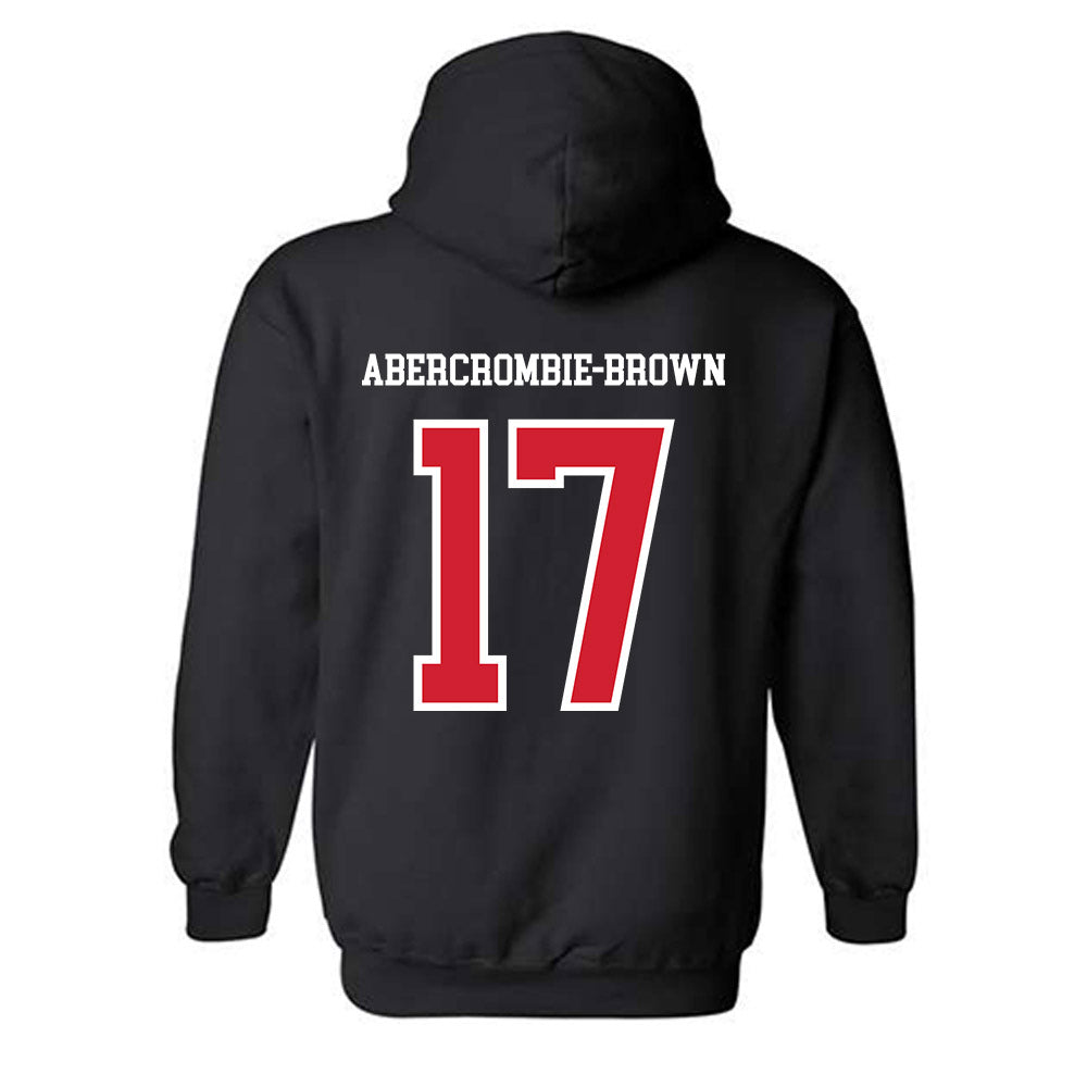 UNLV - NCAA Football : Zavien Abercrombie-Brown - Classic Shersey Hooded Sweatshirt-1