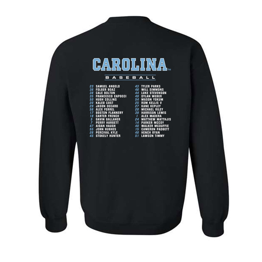 UNC - NCAA Baseball : - Crewneck Sweatshirt-1