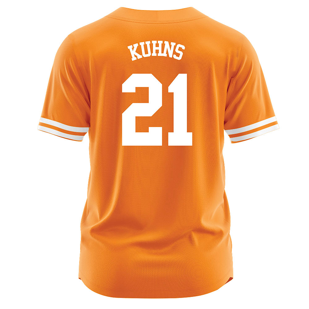 Tennessee - NCAA Baseball : Tegan Kuhns - Gold Jersey-1