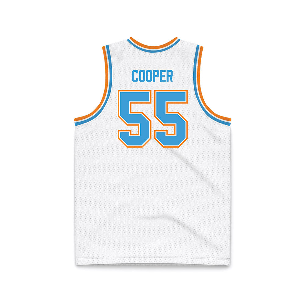 Tennessee - NCAA Women's Basketball : Talaysia Cooper - White Basketball Jersey-1