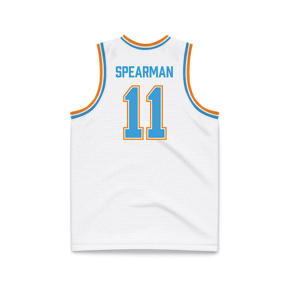 Tennessee - NCAA Women's Basketball : Lazaria Spearman - White Basketball Jersey-1