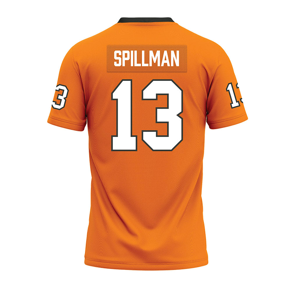 Tennessee - NCAA Football : Edwin Spillman - Premium Football Jersey-1