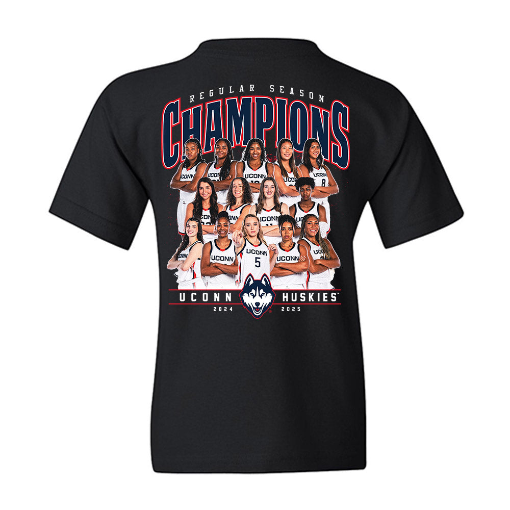 UConn - NCAA Women's Basketball : Team Collage Youth T-Shirt-1