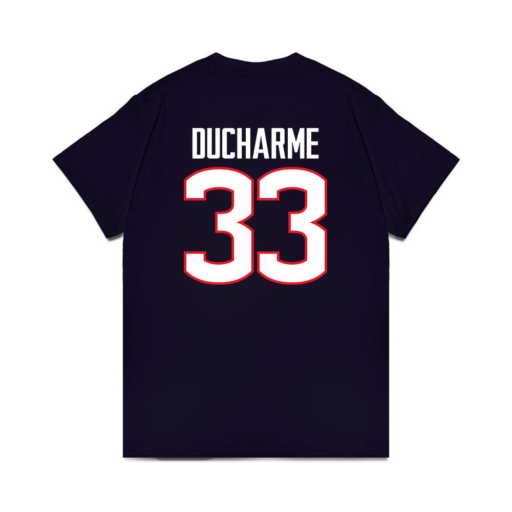 UConn - NCAA Women's Basketball : Caroline Ducharme - National Champs Classic Shersey Premium T-Shirt-1