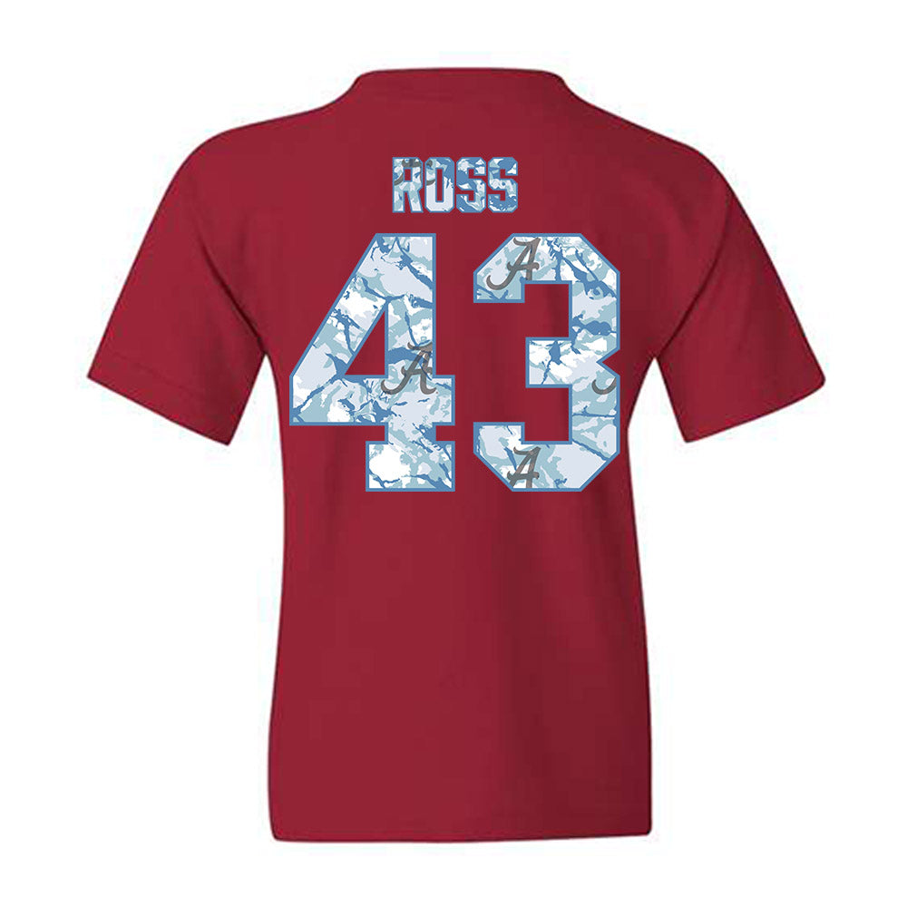 Alabama - NCAA Football : Jayshawn Ross - Youth T-Shirt-1