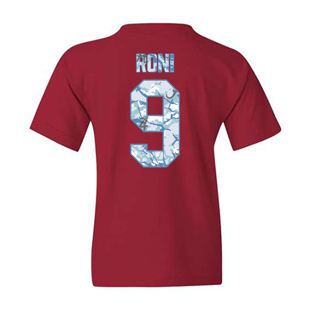 Alabama - NCAA Women's Soccer : Ashley Roni - Hydrobama™ Youth T-Shirt-1