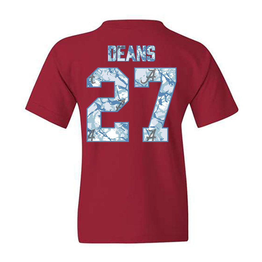 Alabama - NCAA Men's Swimming & Diving : Michael Deans - Hydrobama™ Youth T-Shirt-1