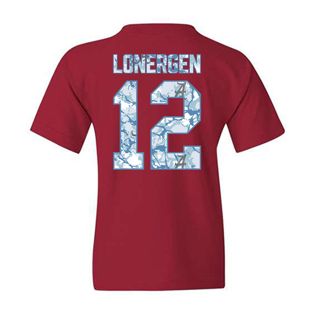 Alabama - NCAA Football : Dylan Lonergen - Youth T-Shirt-1