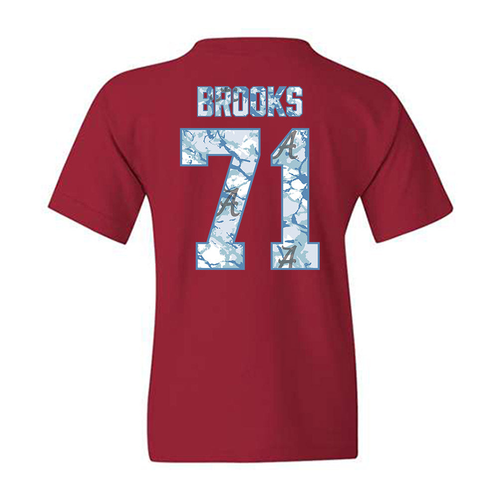 Alabama - NCAA Football : Nick Brooks - Hydrobama™ Youth T-Shirt-1