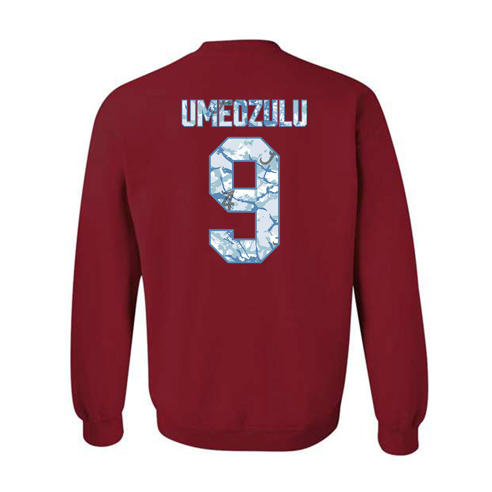 Alabama - NCAA Football : Desmond Umeozulu - Hydrobama™ Crewneck Sweatshirt-1