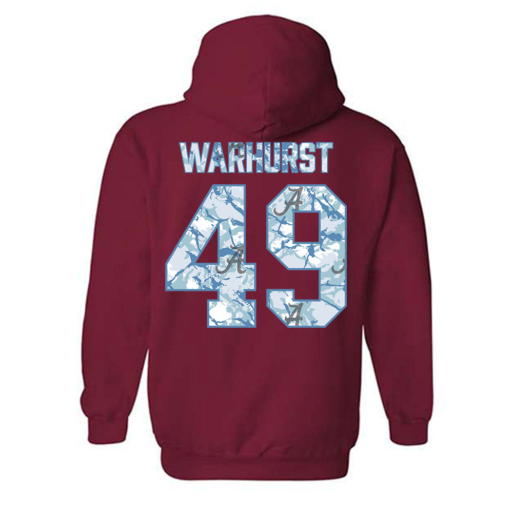 Alabama - NCAA Football : Conner Warhurst - Hydrobama™ Hooded Sweatshirt-1