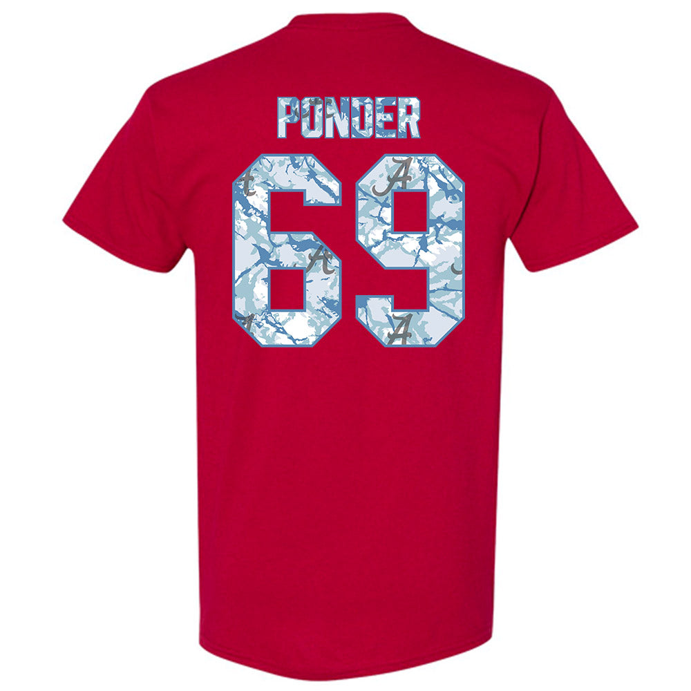 Alabama - NCAA Football : Ellis Ponder - T-Shirt-1