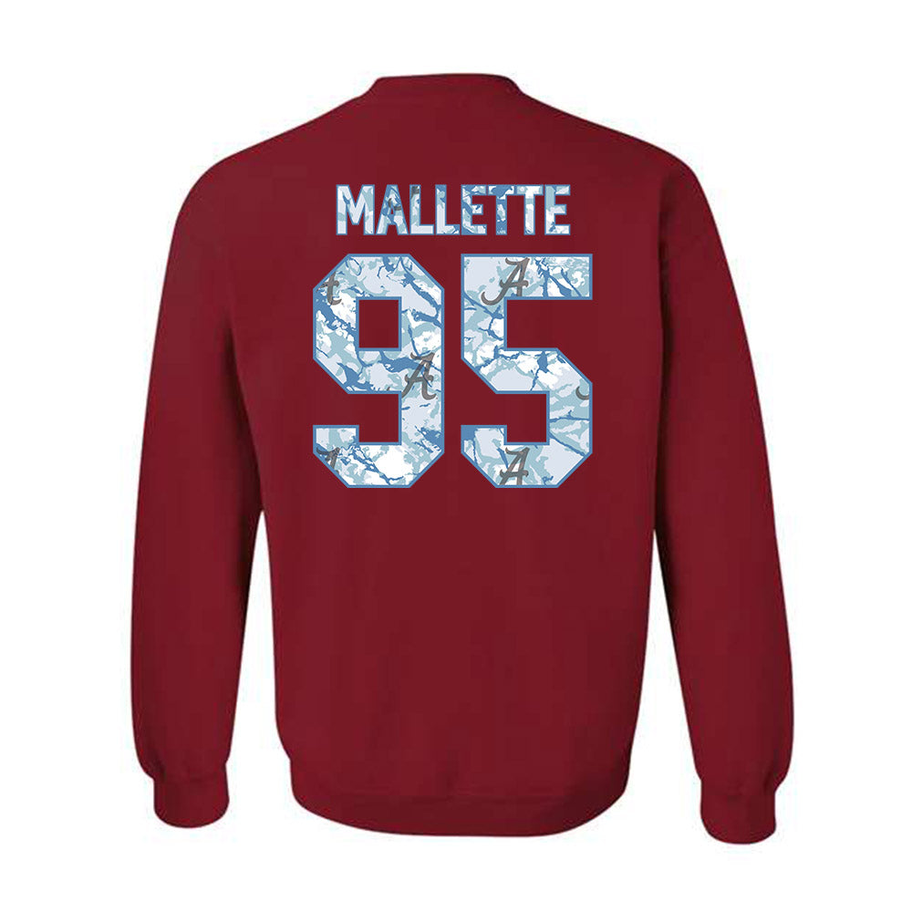 Alabama - NCAA Men's Basketball : Houston Mallette - Hydrobama™ Crewneck Sweatshirt-1