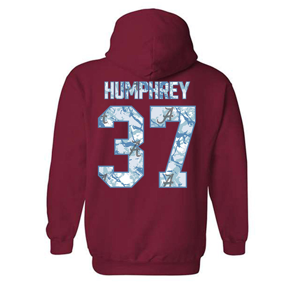 Alabama - NCAA Baseball : Kaden Humphrey - Hydrobama™ Hooded Sweatshirt-1