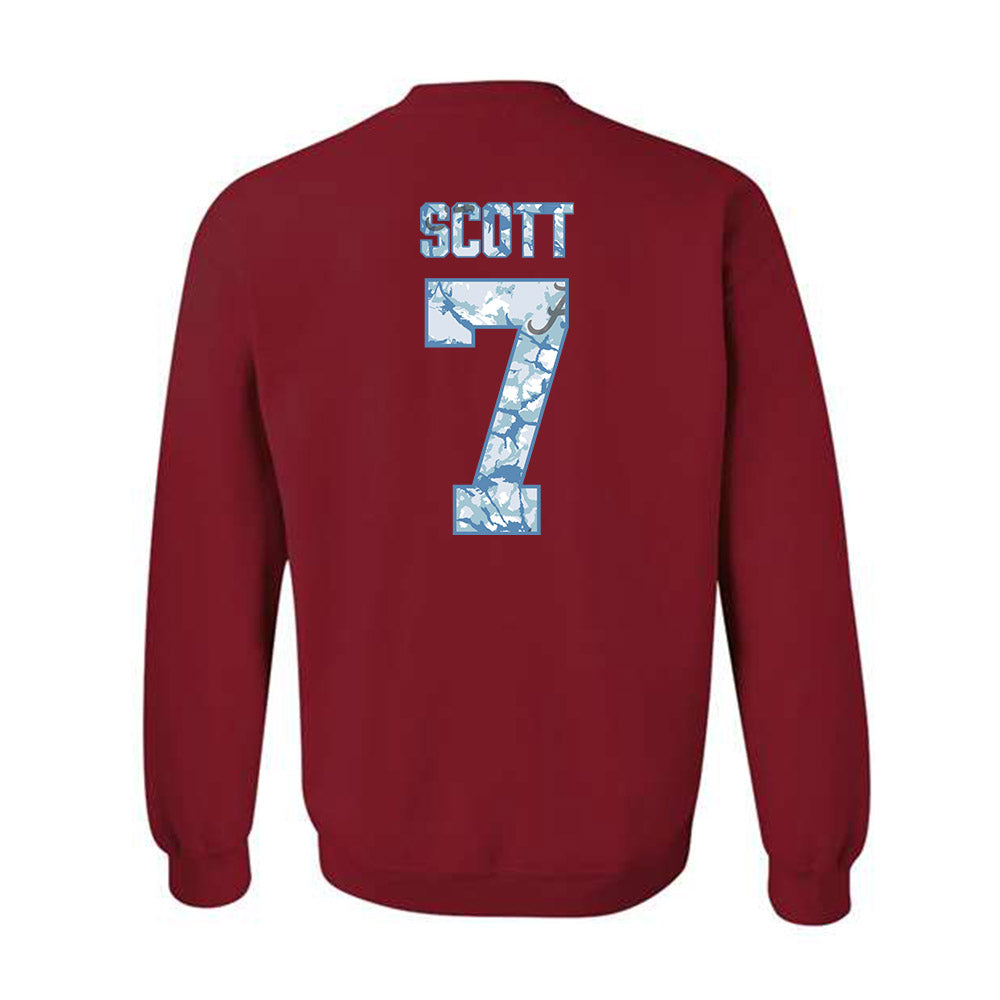 Alabama - NCAA Football : Rico Scott - Hydrobama™ Crewneck Sweatshirt-1