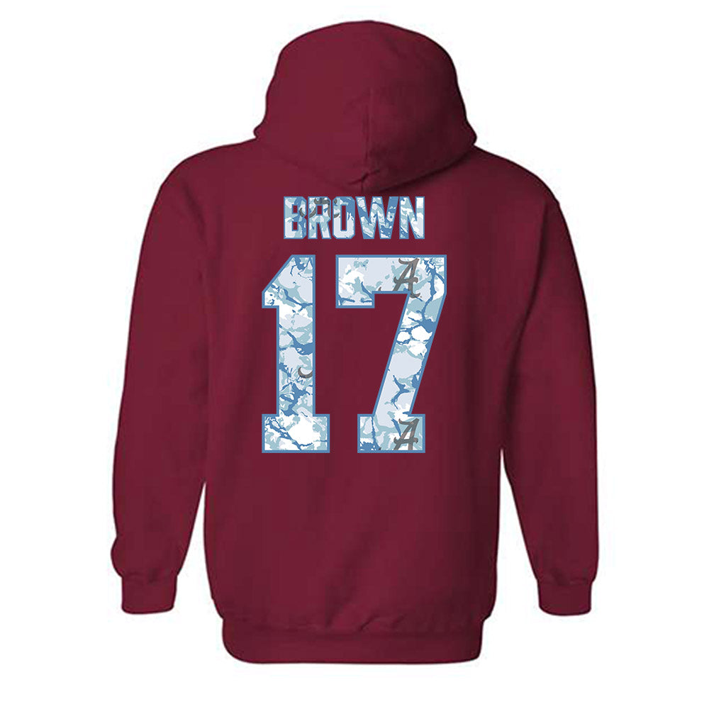 Alabama - NCAA Football : Trae'shawn Brown - Hydrobama™ Hooded Sweatshirt-1