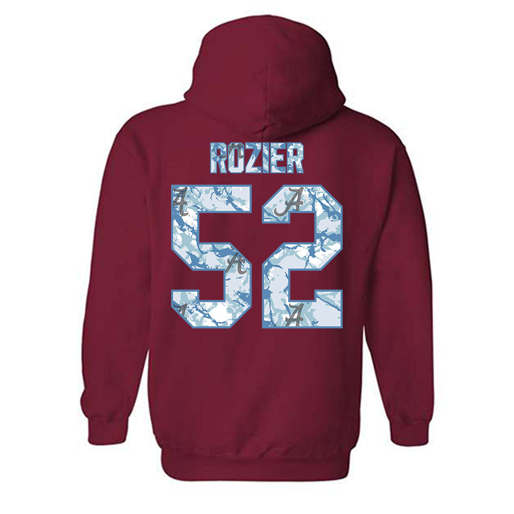 Alabama - NCAA Football : Alex Rozier - Hydrobama™ Hooded Sweatshirt-1