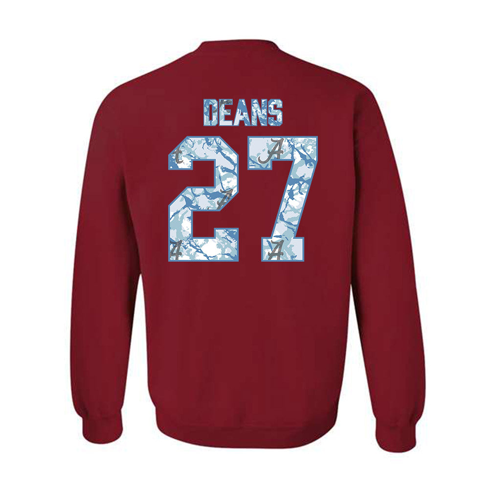 Alabama - NCAA Men's Swimming & Diving : Michael Deans - Hydrobama™ Crewneck Sweatshirt-1