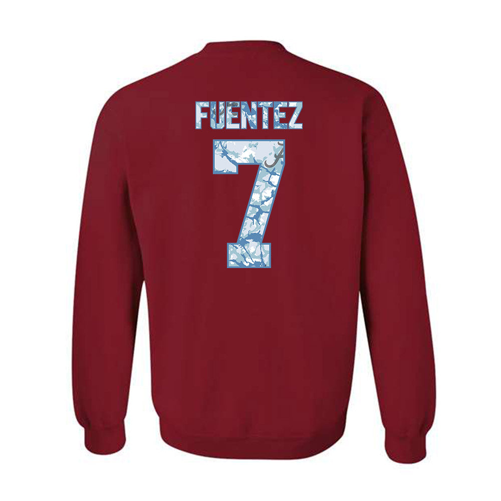 Alabama - NCAA Women's Volleyball : Bridget Fuentez - Hydrobama™ Crewneck Sweatshirt-1