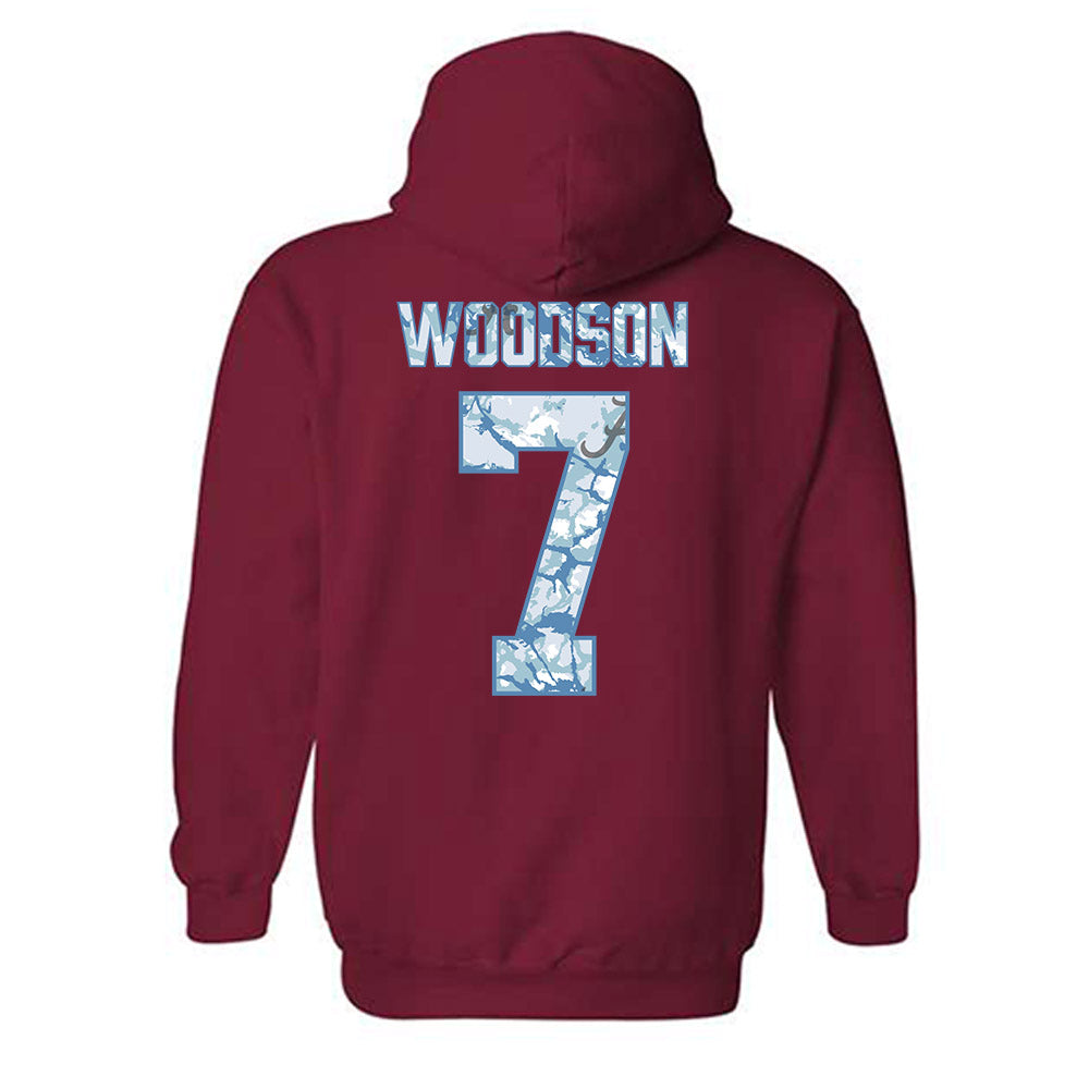 Alabama - NCAA Football : Caleb Woodson - Hydrobama™ Hooded Sweatshirt-1