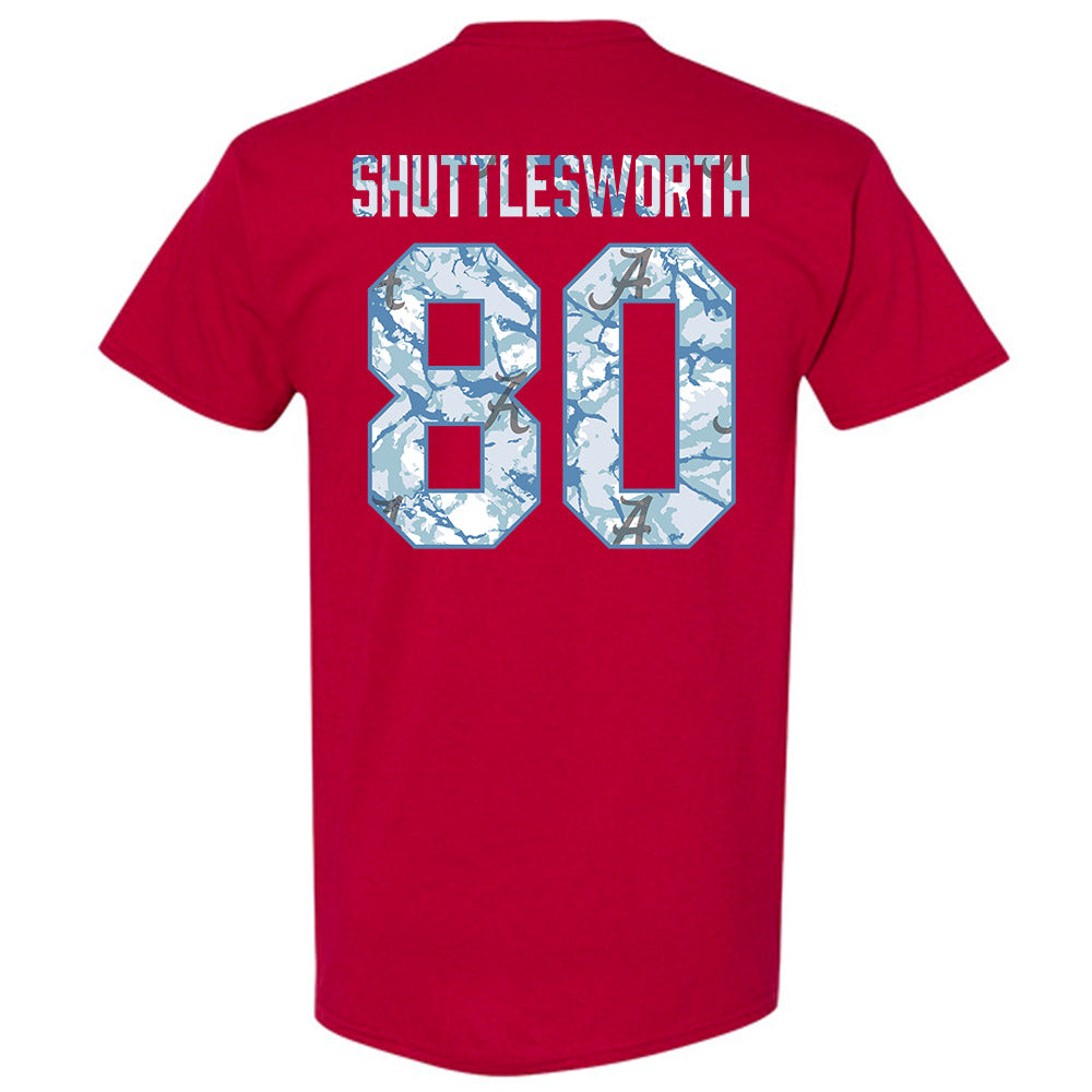 Alabama - NCAA Football : Jaxon Shuttlesworth - Hydrobama™ T-Shirt-1